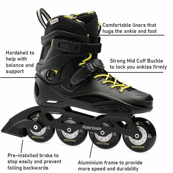 Rollerblade RB Cruiser Skates - Inlinex