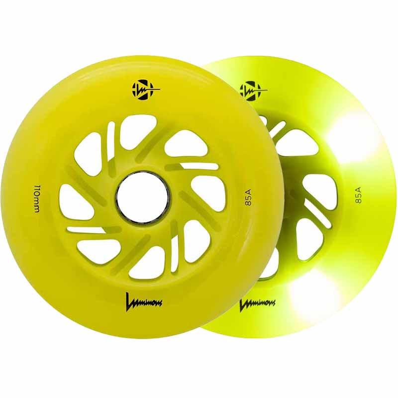 Luminous LED 110mm Wheels - Inlinex