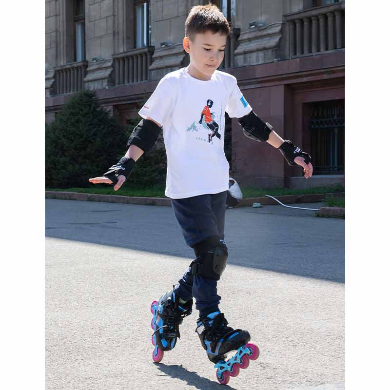 Flying Eagle Drift JRS Blue Kids Skates - Inlinex