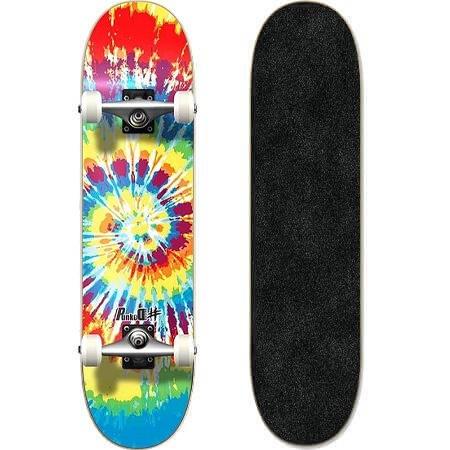 Yocaher Tiedye 8" Complete Skateboard - Inlinex
