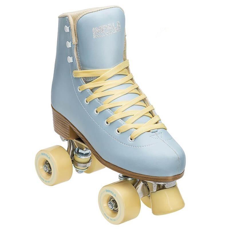 🔥Impala Sky Blue Yellow Roller Skate - Inlinex