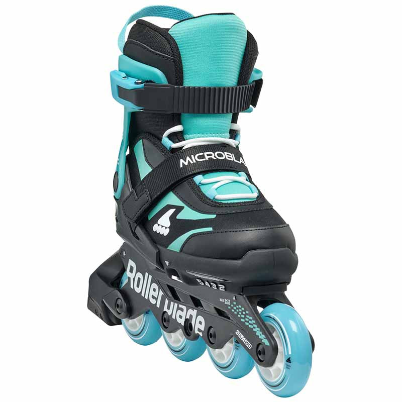 Rollerblade Microblade Black Blue Kids Skates