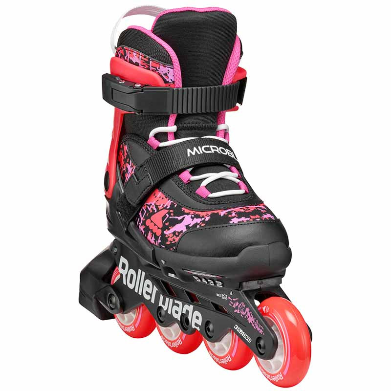 Rollerblade Microblade SL Black Coral Kids Skates - Inlinex