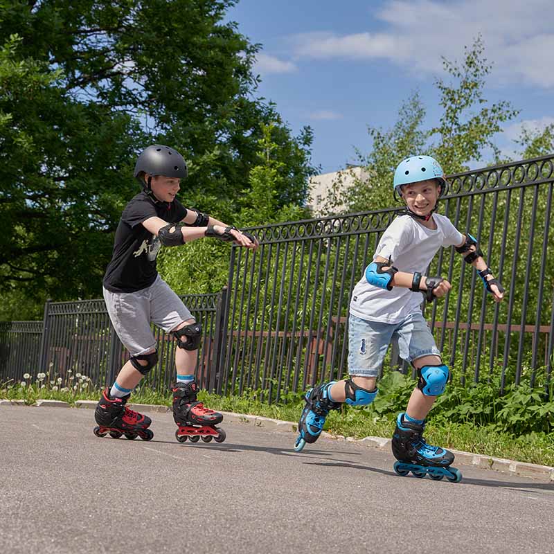 Flying Eagle S9 Dynamo Red Kids Skates - Inlinex