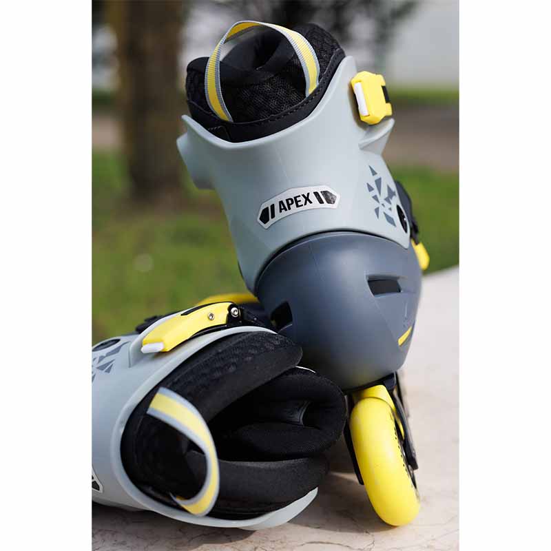 Rollerblade Apex Charcoal Kids Skates - Inlinex