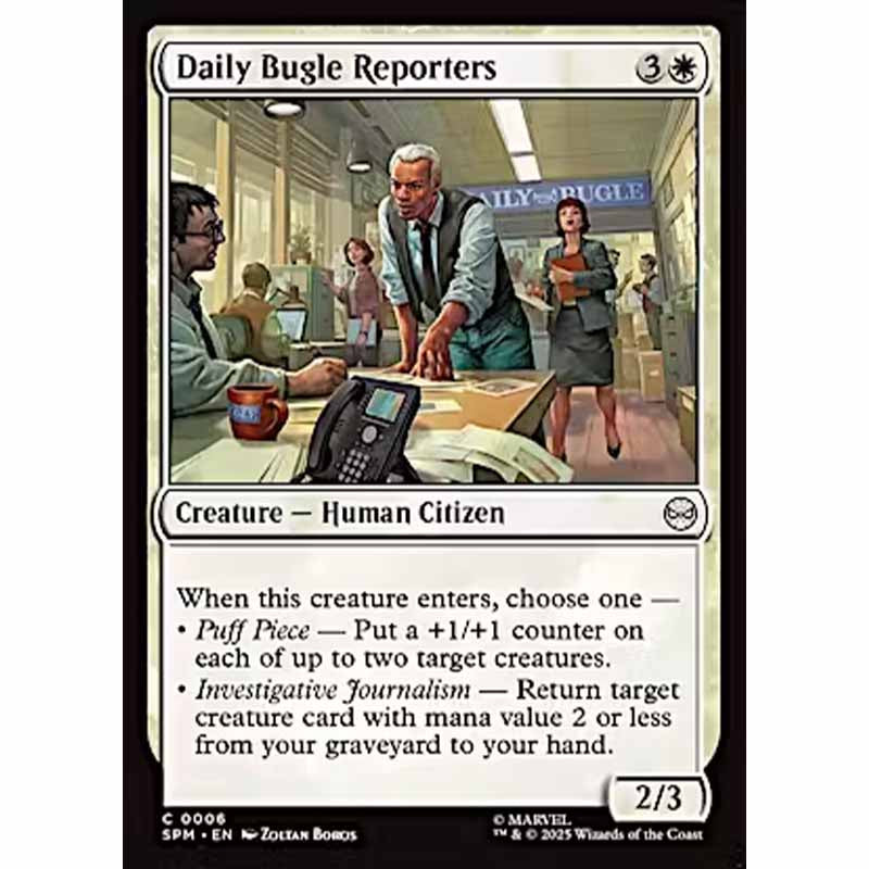 Daily Bugle Reporters (Marvel's Spider-Man)