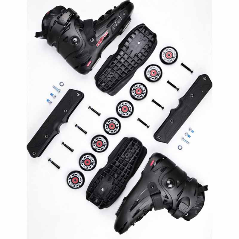 Flying Eagle Enkidu Black Aggressive Skates - Inlinex