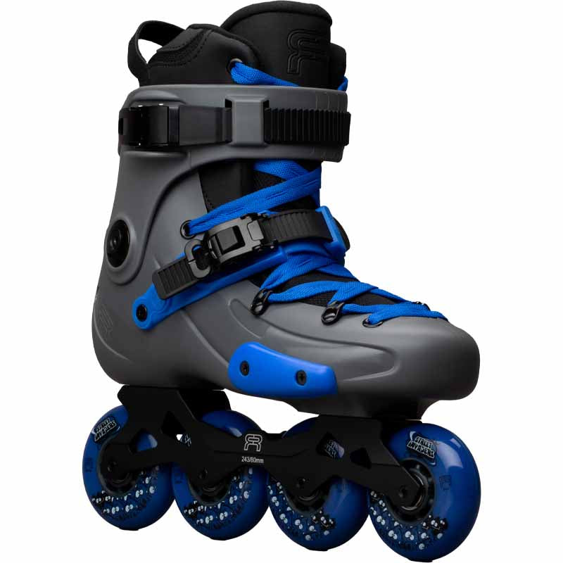 ✈️FR 1 80 Blue Grey Skates - Inlinex
