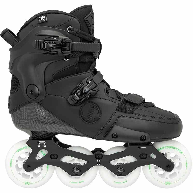 FR SL Seven Black Skates - Inlinex
