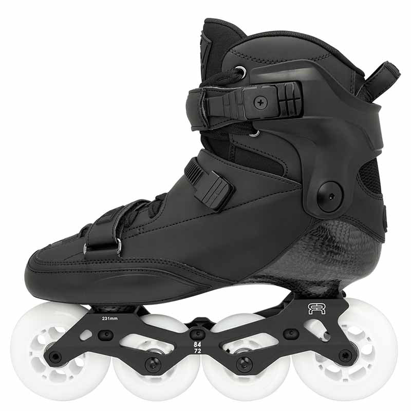FR SL Seven Black Skates - Inlinex