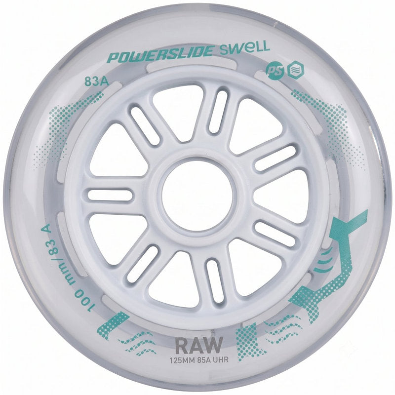 Powerslide Swell HR 100mm/86A Wheels (Pack of 3)