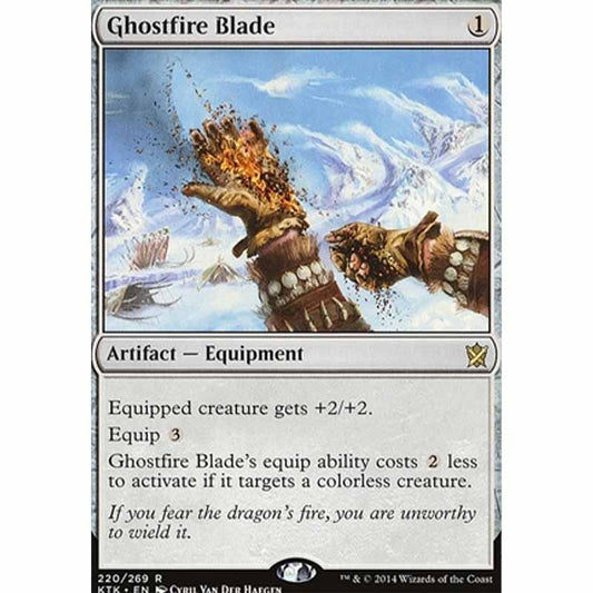 Ghostfire Blade (Khans of Tarkir)