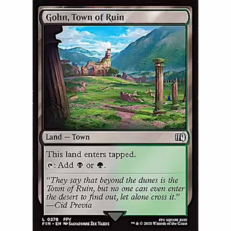 Gohn, Town of Ruin (Final Fantasy)