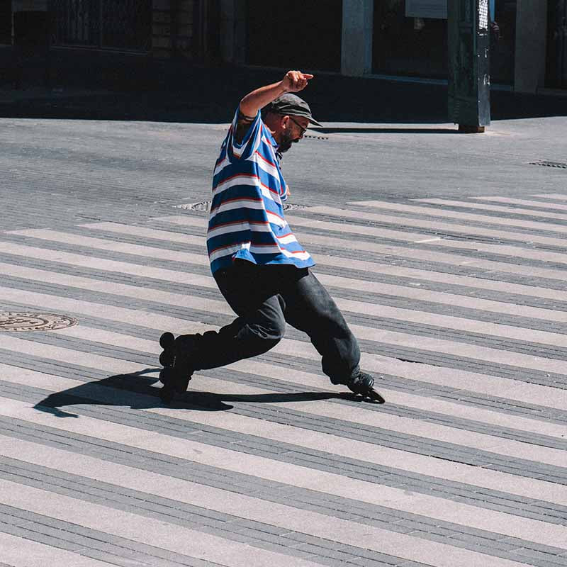 Flying Eagle F5D Eclipse Dual Black Skates - Inlinex