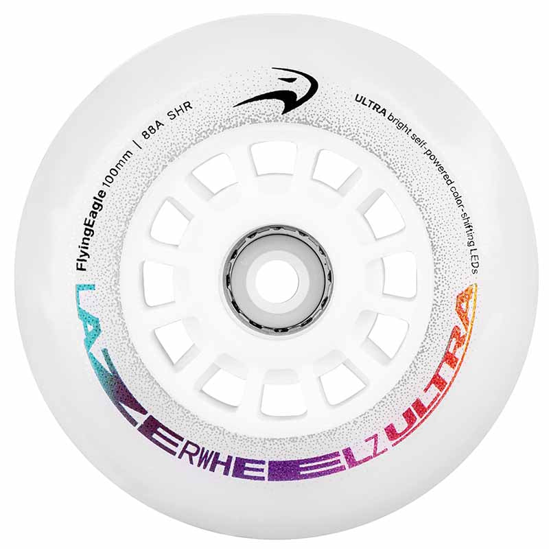 Flying Eagle Lazer Wheelz Ultra LED 100mm Wheels - Inlinex