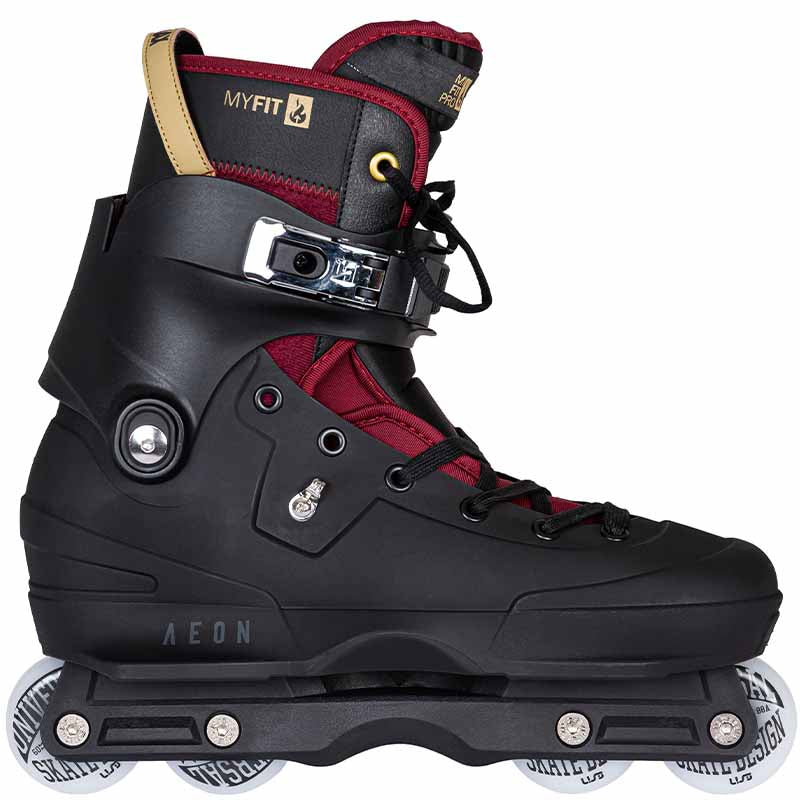 USD Aeon 60 Lomax Red Aggressive Skate - Inlinex
