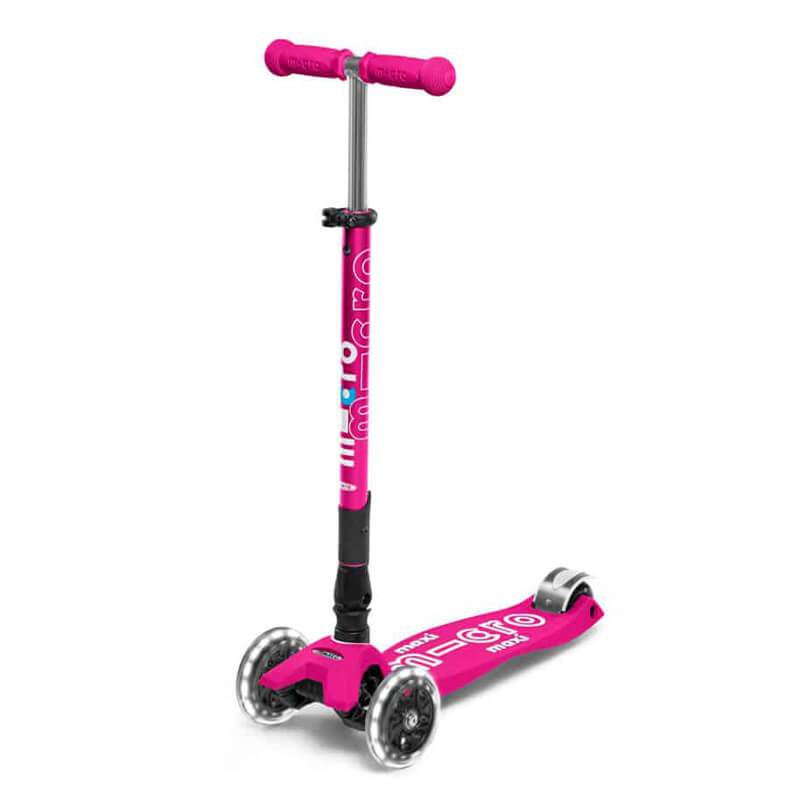Micro Maxi Folding Deluxe LED Kids Scooter - Inlinex