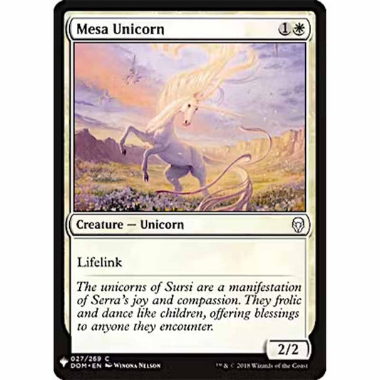 Mesa Unicorn (Mystery Booster/The List)