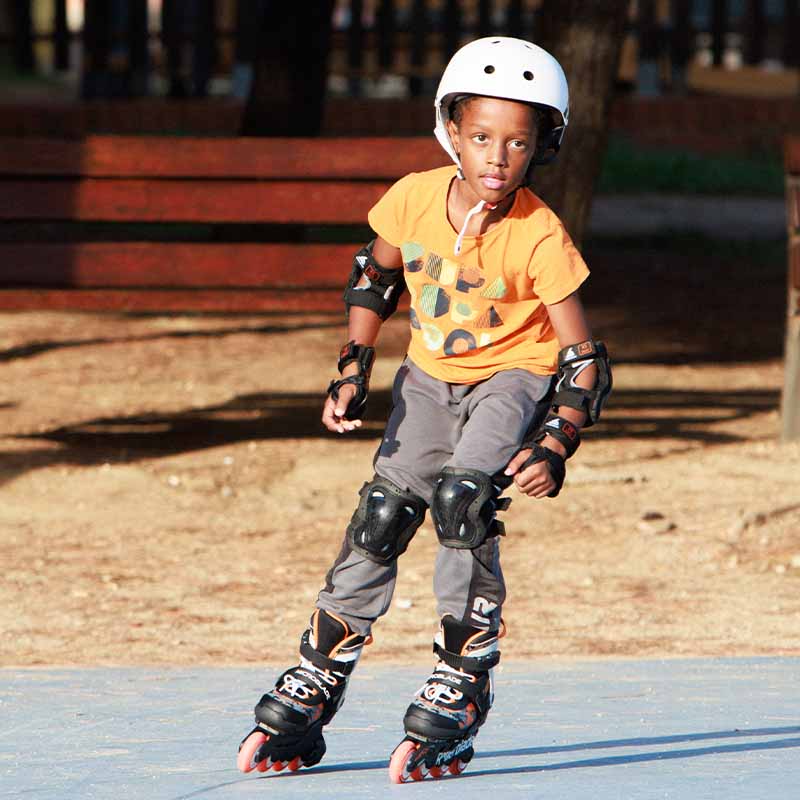 Rollerblade Microblade SL Black Orange Kids Skates - Inlinex