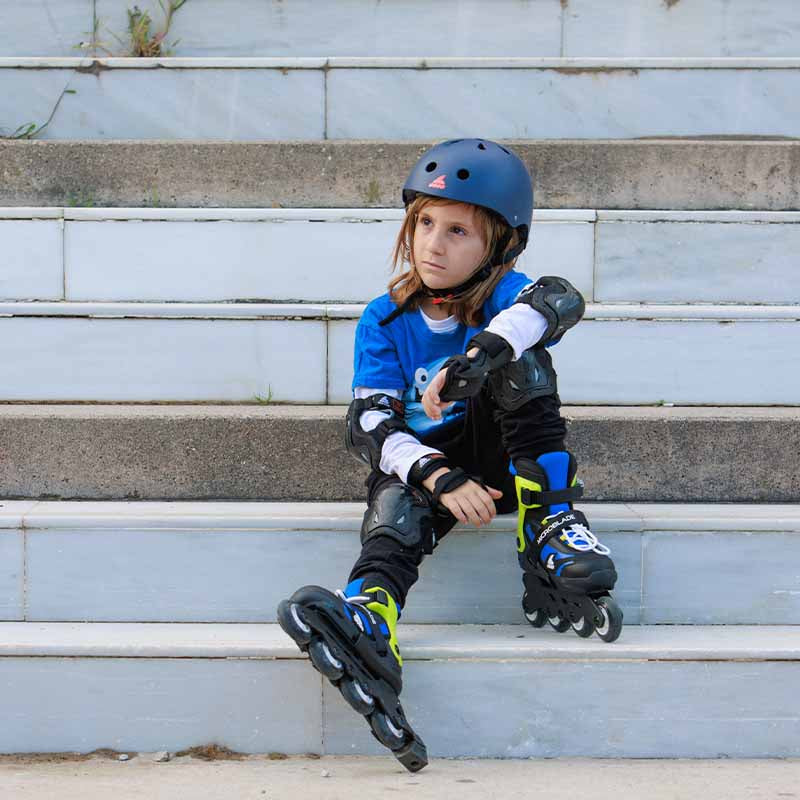 Rollerblade Microblade Blue Kids Skates - Inlinex
