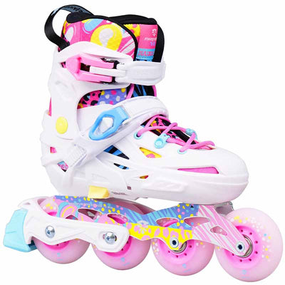 Flying Eagle ND Nadia Pink Kids Skates - Inlinex