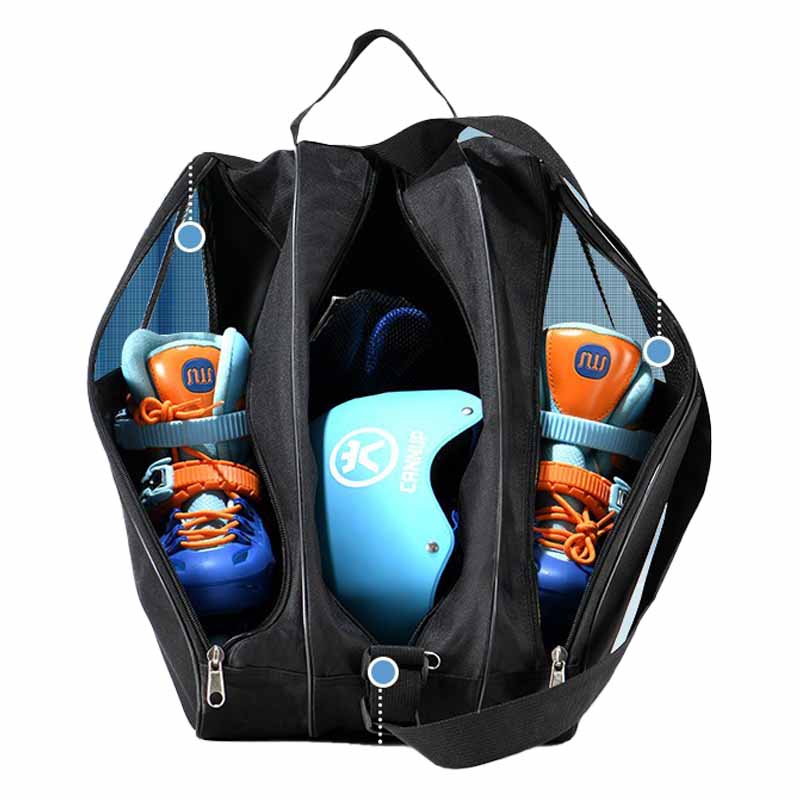 Blackout Half Net Skate Bag - Inlinex