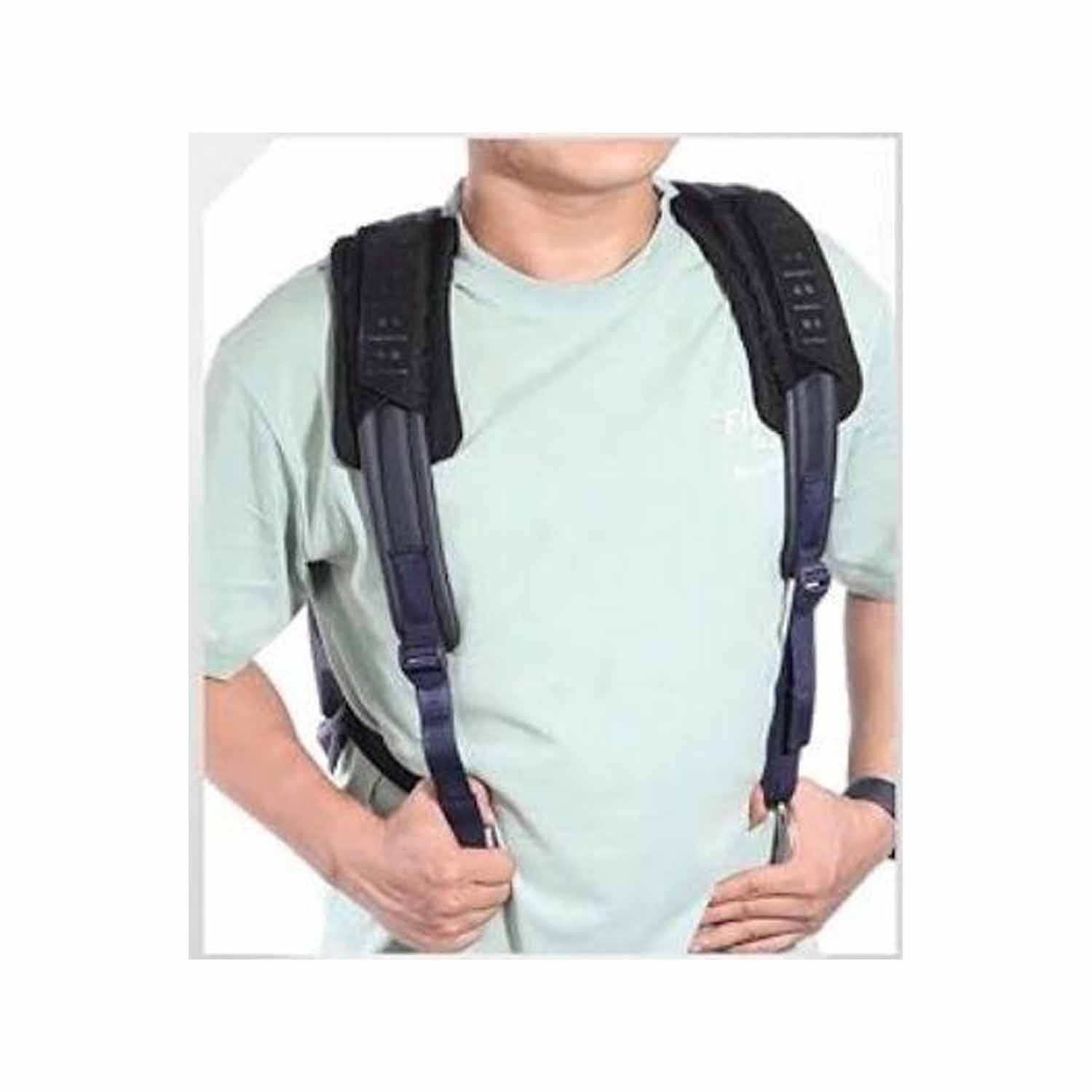 Black Extra Thick Velcro Shoulder Pad - Inlinex