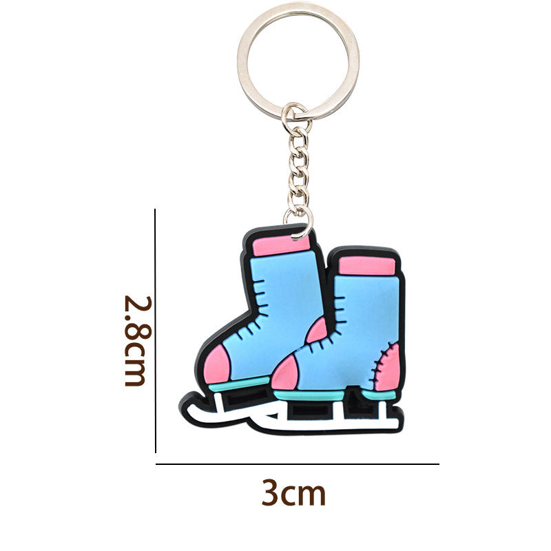 Skate Shape Key Chain - Inlinex