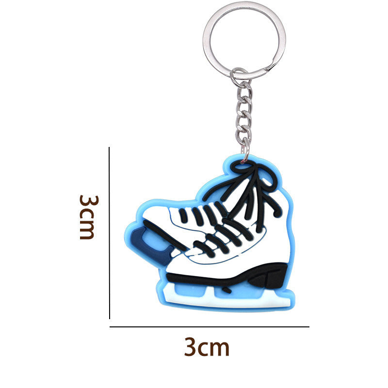 Skate Shape Key Chain - Inlinex