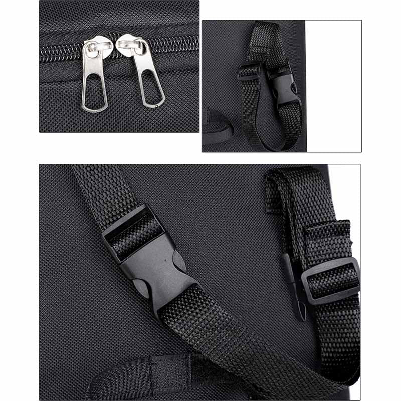 Black Handle Bar Basket Bag - Inlinex