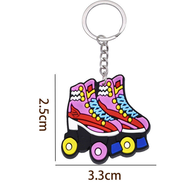 Skate Shape Key Chain - Inlinex