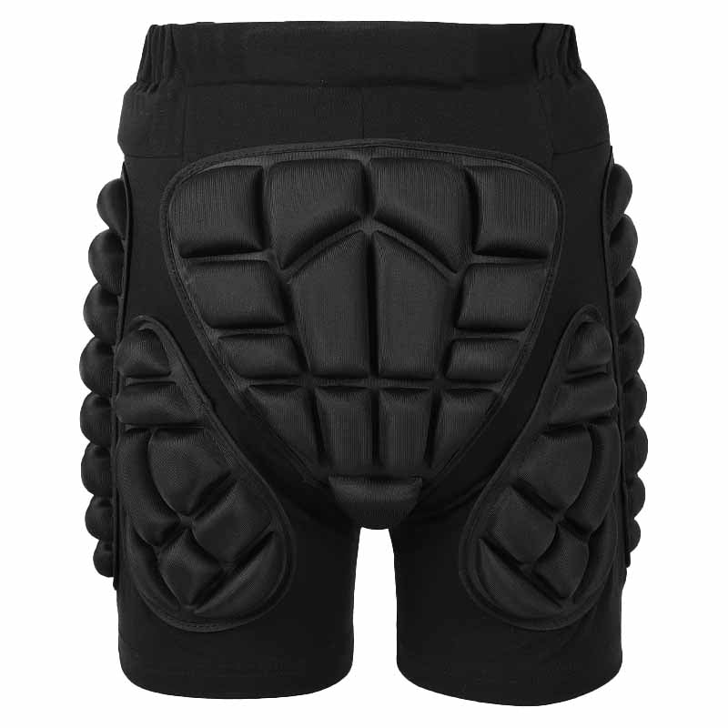 Black Extra Protective Hip Pads - Inlinex