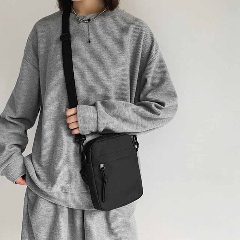 Black Crossbody Bag - Inlinex
