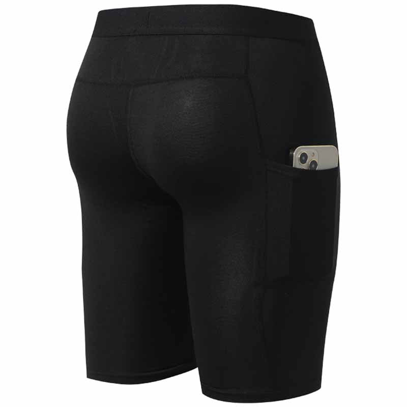 Compression Shorts with Pocket - Inlinex