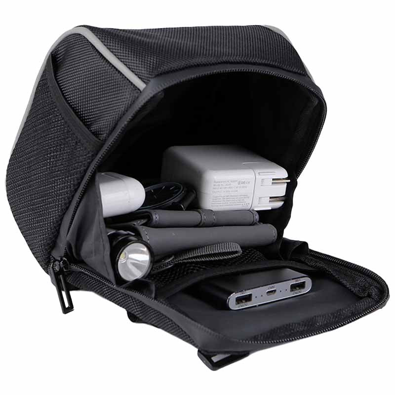 Black Handle Bar Bag - Inlinex
