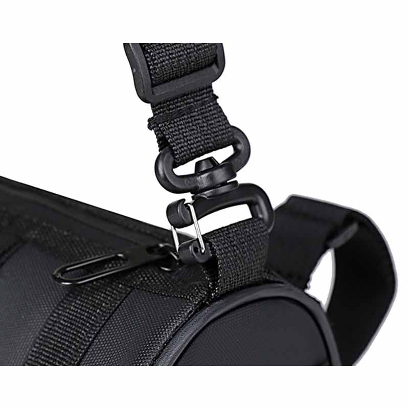 Black Handle Bar Barrel Bag - Inlinex