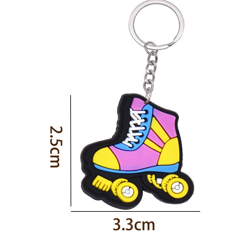 Skate Shape Key Chain - Inlinex