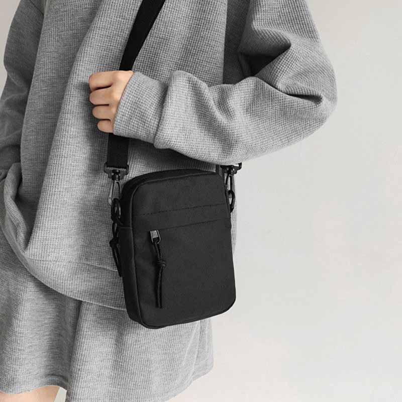 Black Crossbody Bag - Inlinex