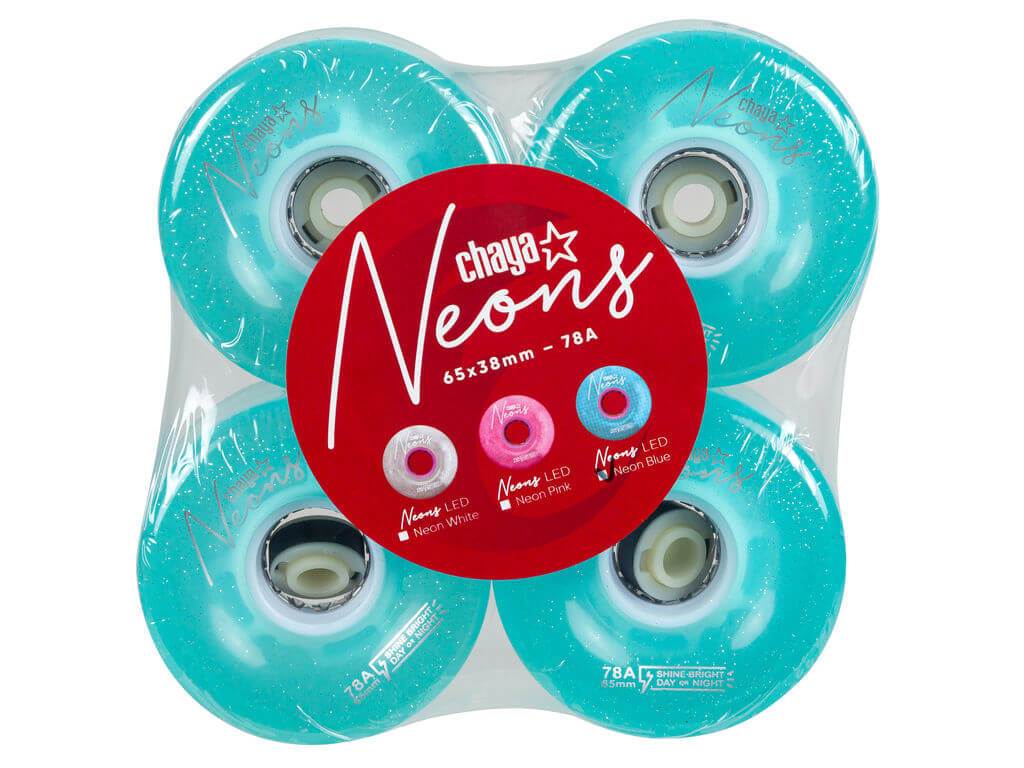 Chaya LED 65mm Quad Wheels - Inlinex