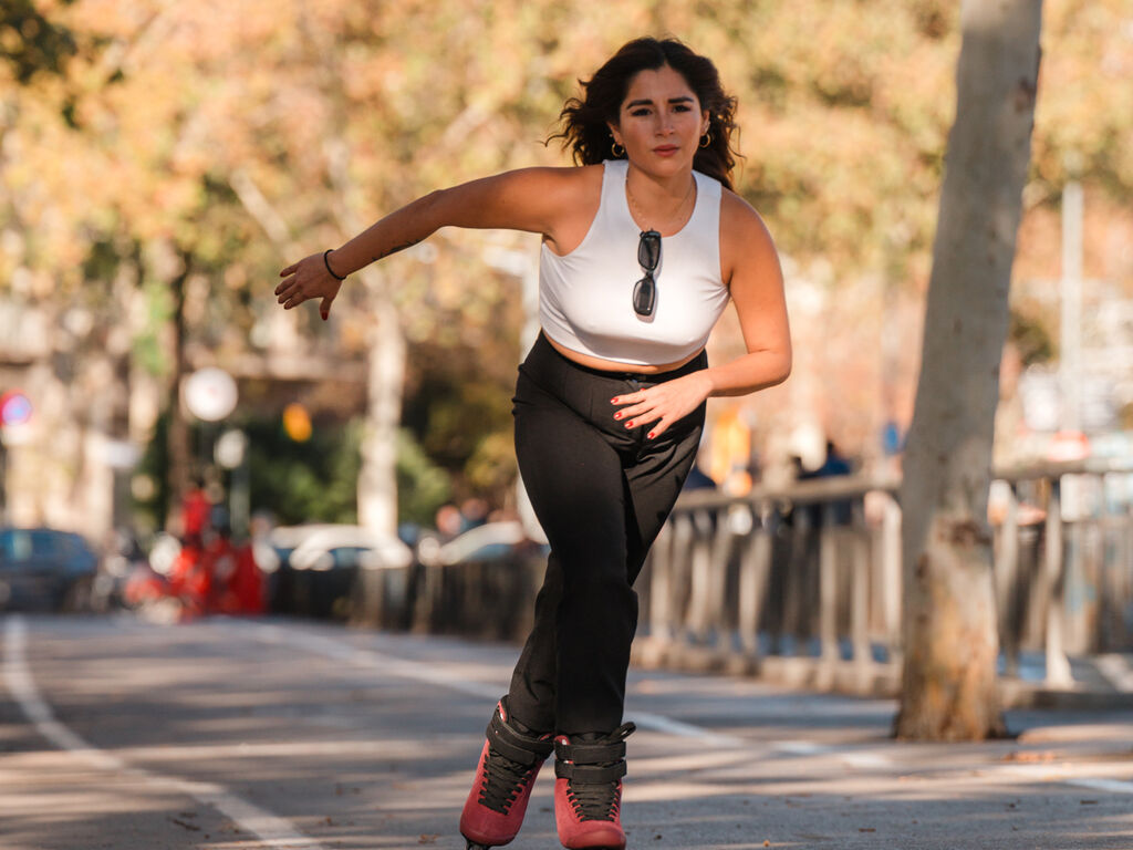 Powerslide Pheme Wine 100 Skates - Inlinex