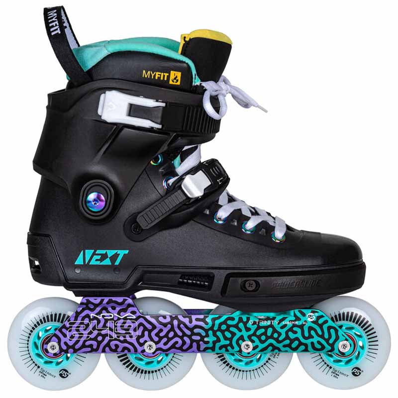 Powerslide Next 80 Multicolor Skates - Inlinex