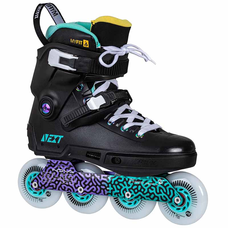 Powerslide Next 80 Multicolor Skates - Inlinex