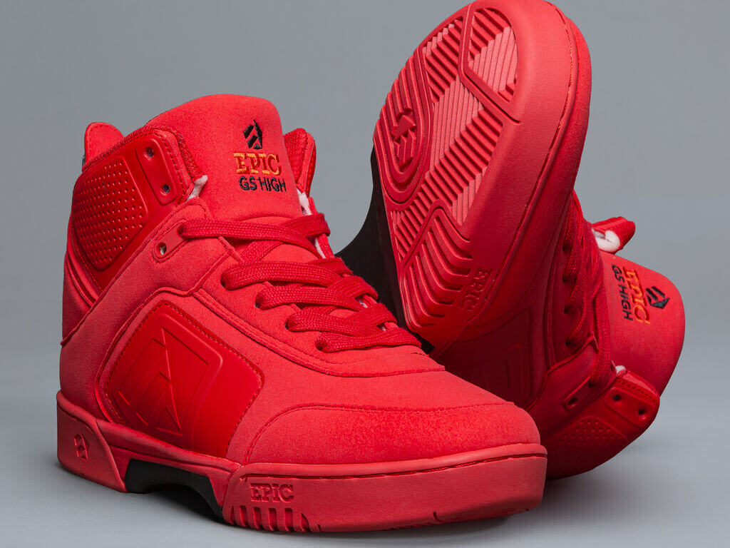 Epic Red Lava Grindshoes - Inlinex