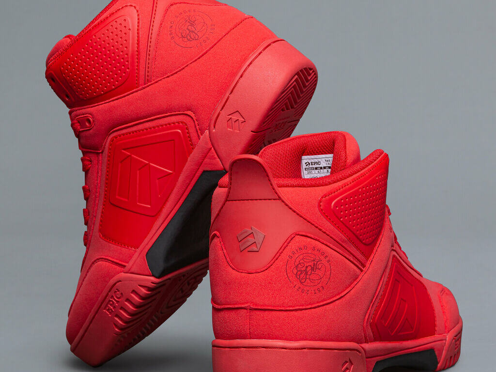 Epic Red Lava Grindshoes - Inlinex