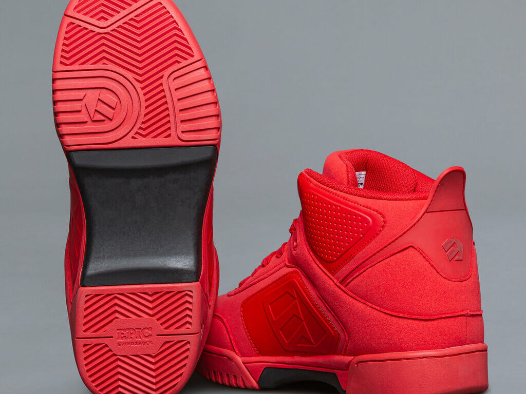 Epic Red Lava Grindshoes - Inlinex