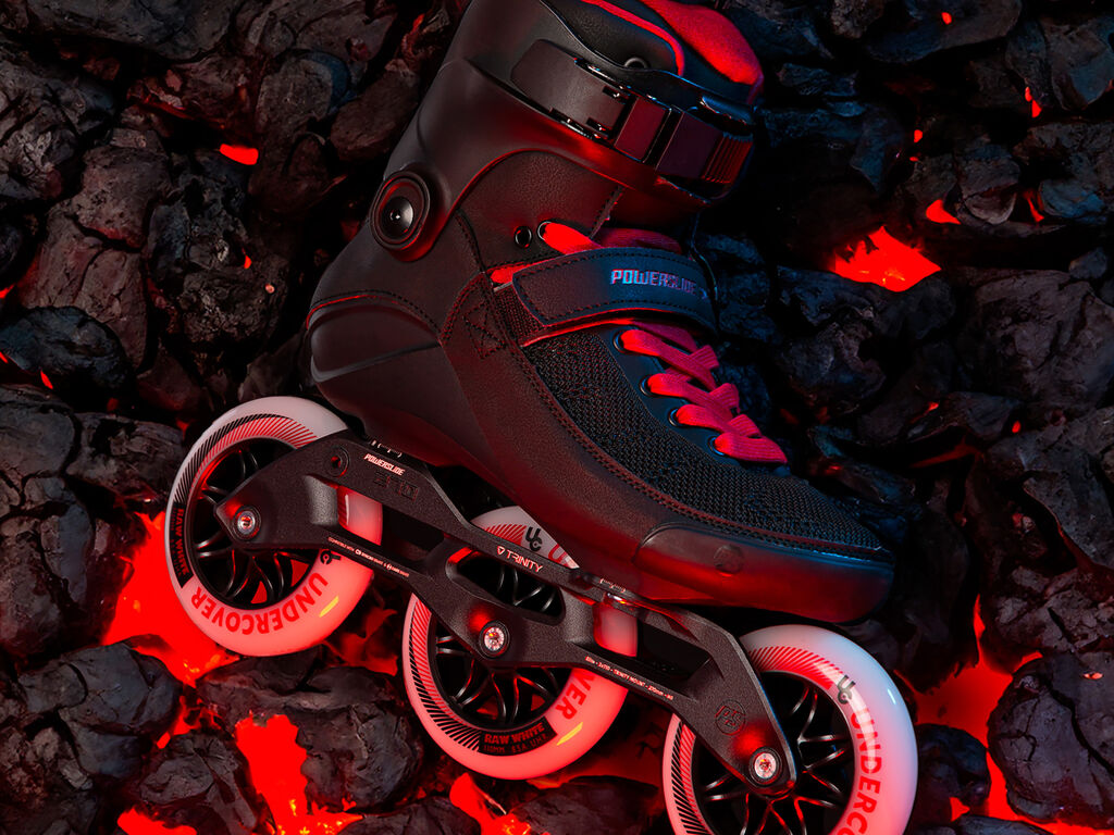 Powerslide Swell Black Fire 110 Skates