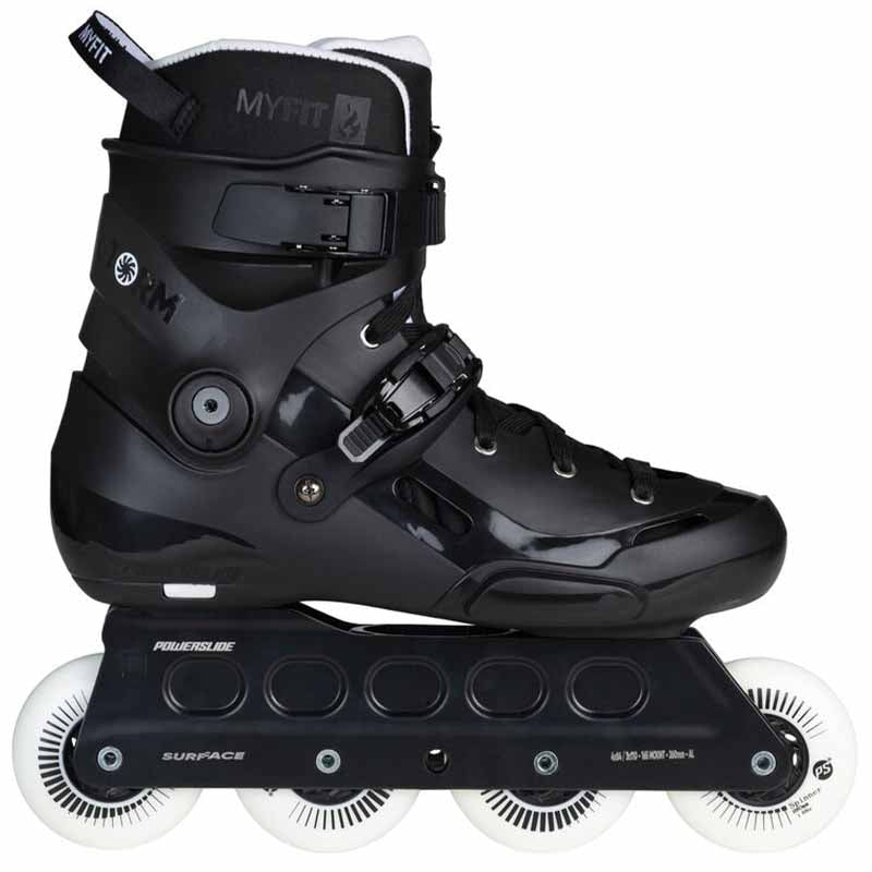 Powerslide Storm Black 80 Skates - Inlinex