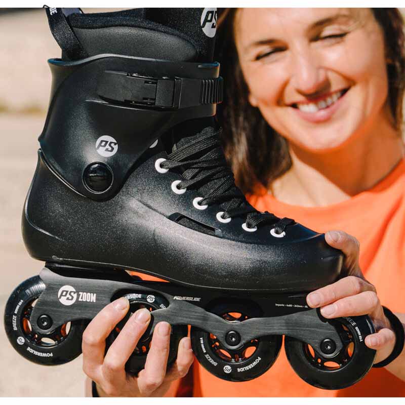 Powerslide Zoom Black 80 Skates - Inlinex