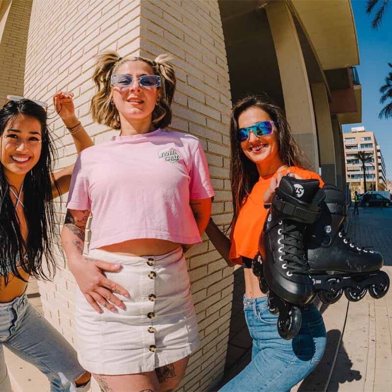 Powerslide Zoom Black 80 Skates - Inlinex