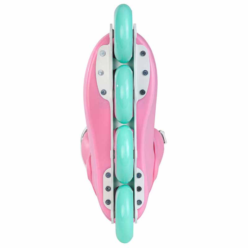 Powerslide Zoom Cotton Candy Pink 80 Skates - Inlinex